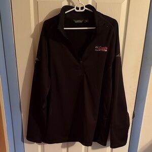 Eddie Bauer Black Zip Up Sweater